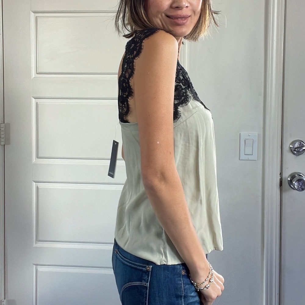 #51 Boho Eyelash lace Tank Top - Picture 11 of 13